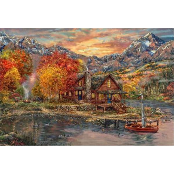 A Perfect Fall Day by Kinkade Studios