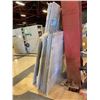Image 3 : Group of washroom stall panels (made of metal)