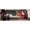 Image 3 : Ryobi 18v cordless hedge trimmer (No battery) - Milwaukee M18 cordless Sawzall