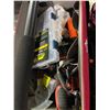 Image 3 : Group lot - x3 contractor bags w/ misc tools, butane torch, hard hat, hardware & WD40 silicone & Deg