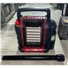 Image 1 : Mr. Heater portable butane heater w/ butane tank & 19.5" Maglite flashlight