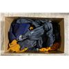 Image 1 : Box lot -x12 Mens Patagonia Raincoats - Approx Value : $1,800 - Dark Blue (M) w/tags - Dark Grey (M)