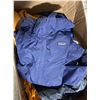 Image 2 : Box lot -x12 Mens Patagonia Raincoats - Approx Value : $1,800 - Dark Blue (M) w/tags - Dark Grey (M)