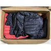 Image 1 : Box lot - x6 Patagonia Mens Puffy Coat - Approx Value $900 - Blue/Black (M) - Black (M) - Red (M) - 