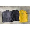 Image 2 : Box lot - x9 Patagonia Mens Puffer Coats (Down) - Approx Value $1,800 - Dark Grey (XS) w/tags - Blac