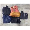 Image 1 : Group lot - x5 Patagonia Jackets/Vest - Approx Value : $720 - Black (XS) Womens - Black (M) Womens -