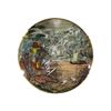 Image 1 : 1960's Circular glass panel depicting a Chinese scene - Hotelier Limited, Leeds England (16")