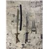 Image 1 : Philippines Moro Kampilan Sword (38") - Katar (17") - Decorative 40" Japanese Katana