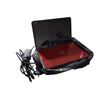 Image 1 : Dell Inspiron laptop with charging cables and backpack case
