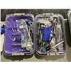 Image 4 : Group lot - Dental tray, x2 cases of misc dental supplies and tools, fast set impression catalyst, s