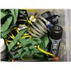 Image 2 : Bin lot - Bike helmet - bike cleaning spray - bike lock - misc bike tools & accessories