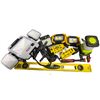 Image 1 : Group lot - Misc LED work lights, clamps, plastic 24" bubble level