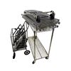 Image 1 : Group lot - Misc wire racking & dolly cart