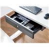 Image 2 : Group lot - Prime cables Cash drawer / TV Mount / Underdesk keyboard trays / Paper shredder / misc o