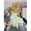 Image 3 : Group lot - Hero baby clothes / stuffed animals / booster seats / misc prop medical equipment
