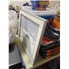 Image 2 : Group lot - x6 plastic hardware organizers / misc storage bins / x2 pairs of shoes / storage bags / 