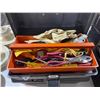 Image 2 : Group lot - x2 toolboxes w/ misc tools + bin w/ misc mouse traps & Items