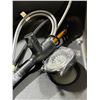 Image 2 : Blanco Black Undermount Single Sink w/ black Moen Kitchen faucet - Sink :24.75x21"