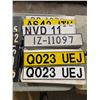 Image 2 : Group lot - Set Dec - Group of various license plates that came from the set of a Doctor show