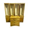 Image 1 : Group lot - 9 Pieces of wooden furniture