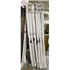 Image 2 : Group lot - 6 Wide solid wood framed mirrors (35.5x75")