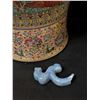 Image 2 : Chinese coalport twin handled porcelain vase (one handle broken as shown in photo) - approx 23" heig