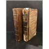 Image 1 : Rare 18th century books - includes The univerfal magazine of knowledge & pleafure (1768) & The justi