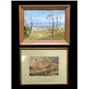 Image 1 : Group of 3 assorted framed watercoloured paintings - includes Laurence William Wilson (1850-1912) wa