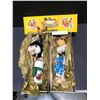 Image 1 : Group of 2 HandMade Pelham puppets for children (in box)