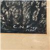 Image 2 : Signed framed painting by C.N. Froy 1920? (approx 26" x 19")