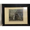 Image 2 : Group of 2 assorted framed paintings - The death of General Wolfe ( approx 27 1/2" x 22 1/2")