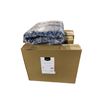 Image 1 : Amazon Basics Patio Bench Cushion (x3) - Navy Blue Leaf