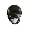 Image 1 : G Max Biker Helmet w/ Visor & 2 Interchangeable Drop Down Lenses - Matte Black (Size S)