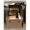 Image 1 : Box full of assorted paintings & portraits