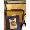Image 3 : Box full of assorted paintings & portraits
