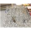 Image 1 : Large group of assorted wine glasses - approx 48