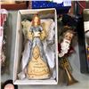 Image 3 : Group of assorted Christmas decor & misc items - includes "Do it Yourself upholstering kit"