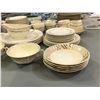 Image 2 : Group of assorted tableware - includes 5 Wedgwood plates / 3 Canberra Wedgwood soup bowls / Johnson 