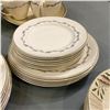 Image 4 : Group of assorted tableware - includes 5 Wedgwood plates / 3 Canberra Wedgwood soup bowls / Johnson 