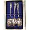 Image 2 : Ellis Bros - knife & fork set w/ Thomas Jefferson spoons
