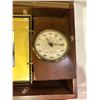 Image 2 : Group of assorted antique clocks & items - includes French Pendule mantle clock / set of old coins e