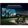 Image 2 : Emotn H1 Mini Projector, Native 1080P Portable Projector with WiFi and Bluetooth, 250 ANSI Lumen And