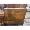 Image 2 : Group lot - Asian Style Walnut Table w/ Marble inlayed top (54x32x31") - Walnut Chairs - x2 Walnut d