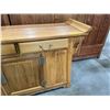 Image 2 : Asian style console cabinet - approx. 71in x 18in x 33in
