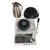 Image 1 : Group lot - 72 Character Manual embossing Machine - Radio - Creamer