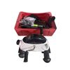 Image 1 : Group lot - Mini Stationary exercise bike w/ plastic bin w/ binders & rotocast