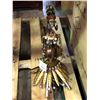 Image 2 : 3 boxes of Iron African musician decor - approx 9 pcs