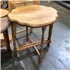 Image 3 : Group of 4 side tables - approx 24" H & folding tray table
