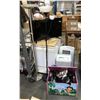 Image 1 : Group of assorted misc - includes Kenmore dishwasher / 2 air conditioners / floor lamps & Element 40