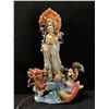Image 1 : Vintage Chinese goddess statue - approx 19" height